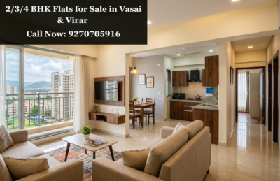 2/3/4 BHK Flats for Sale in Vasai & Virar 