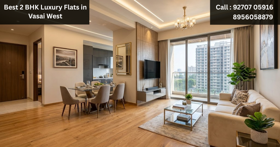 Best 2 BHK Luxury Flats in Vasai West