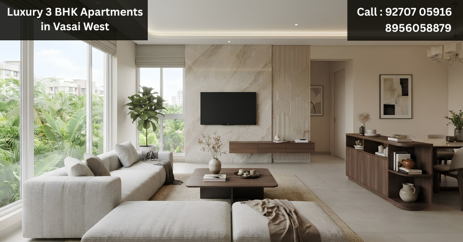 Luxury 3 BHK Apartments in Vasai West