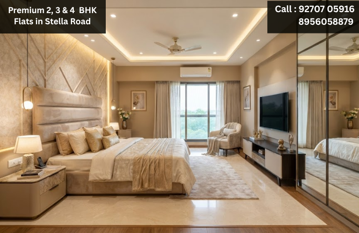 Premium 2, 3 & 4 BHK Flats in Stella Road
