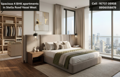 Spacious 4 BHK apartments in Stella Road Vasai West